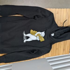 Black California Bear Hoodie